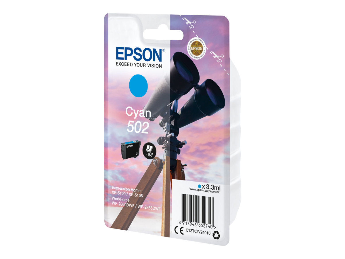 EPSON 1LB Singlepack Cyan 502 Ink Detailansicht