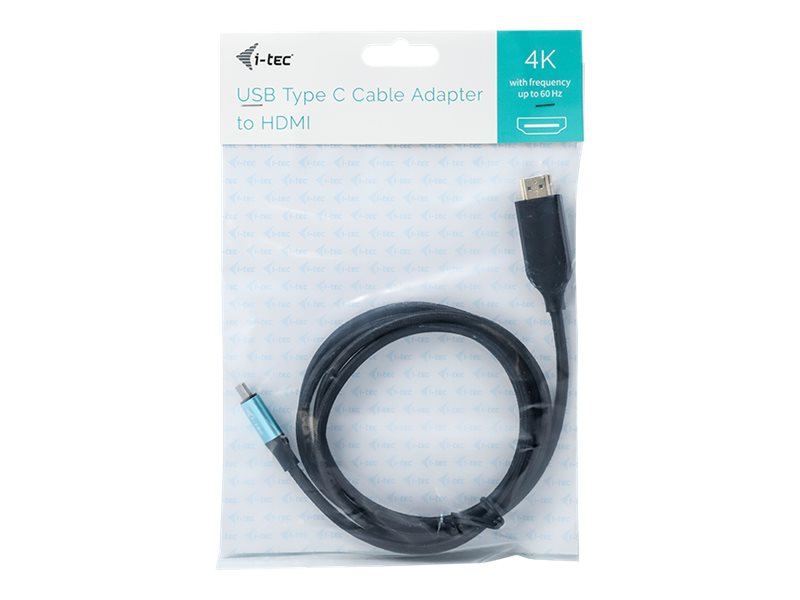 I-TEC USB C HDMI Kabel Adapter 4K 60 Hz Vorderansicht