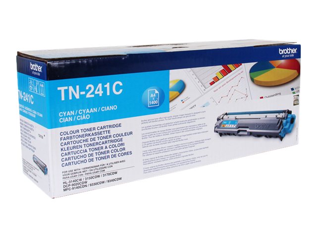 BROTHER HL-3140CW/3150CDW/3170CDW Toner cyan Seitenansicht