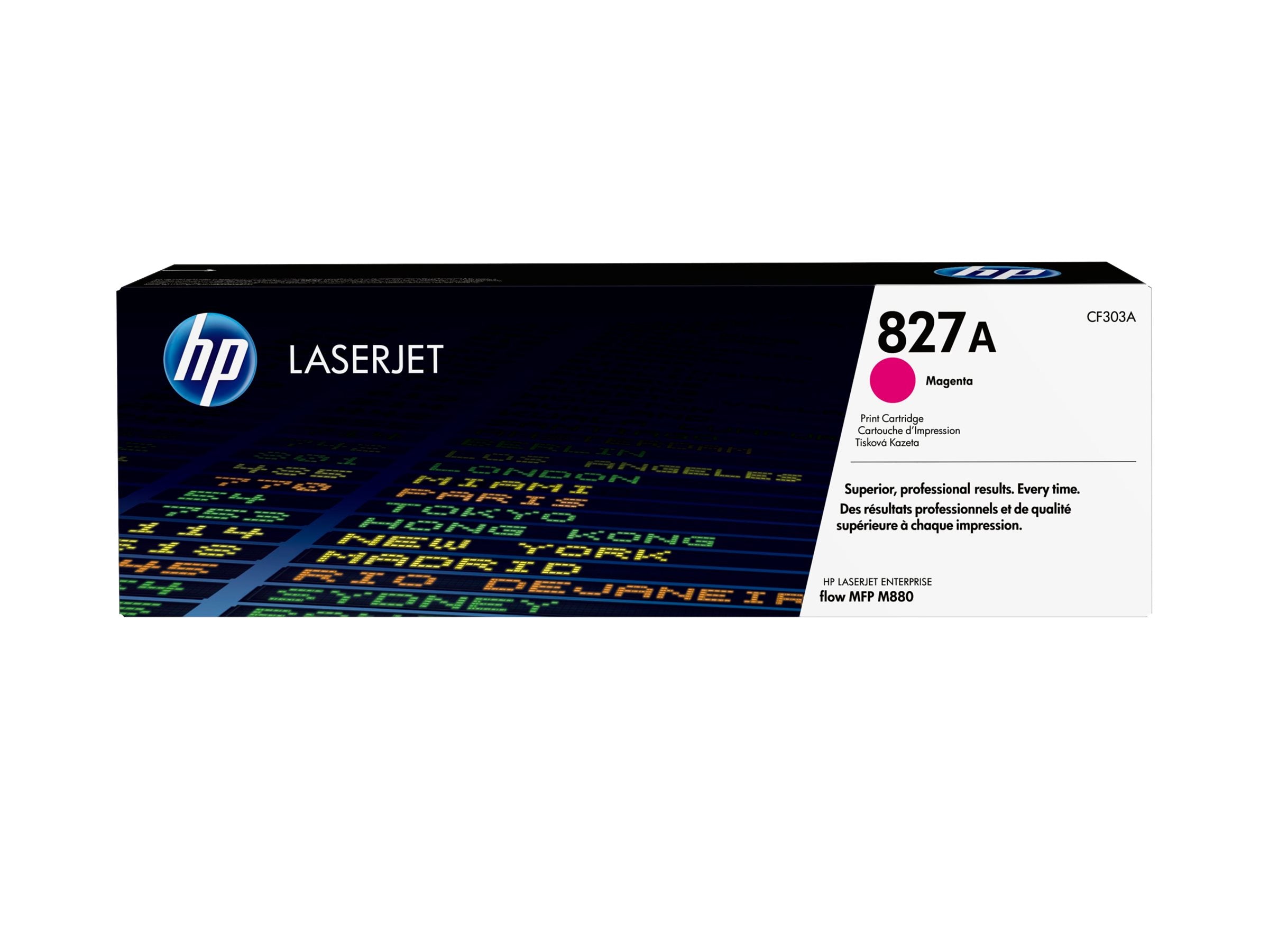 HP 827A Original Toner magenta Seitenansicht