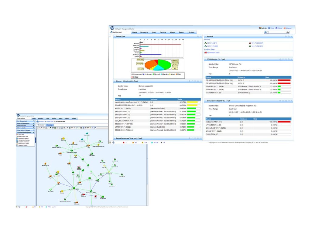 HPE IMC Std SW Plat w/ 50 Nodes E-LTU Vorderansicht