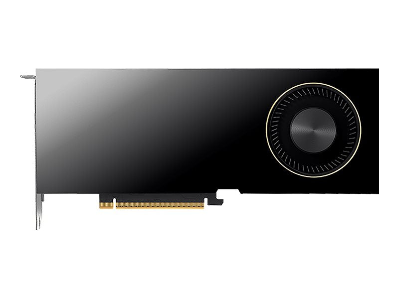 Vorderansicht der PNY NVIDIA RTX PRO 6000 Blackwell Max-Q Grafikkarte