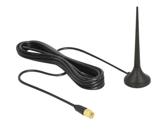 DELOCK LTE / GSM / UMTS Antenne SMA Stecker 3 dBi Vorderansicht
