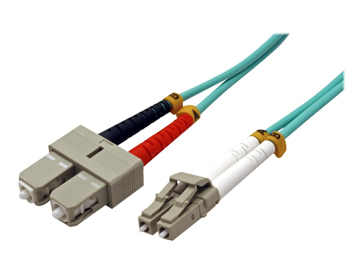 VALUE LWL-Kabel 50/125um OM3 LC/SC türkis 2m - Verpackung