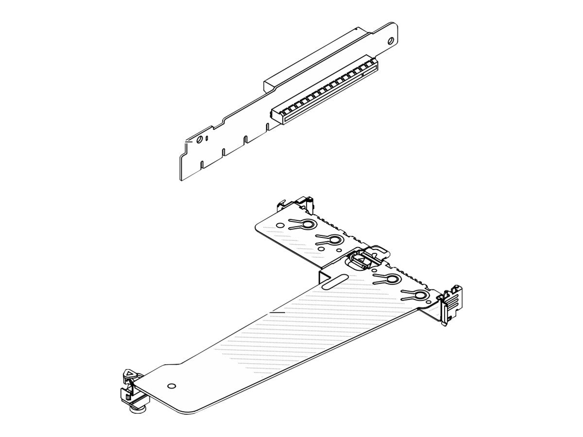 LENOVO ISG ThinkSystem V3 Riser Card Vorderansicht