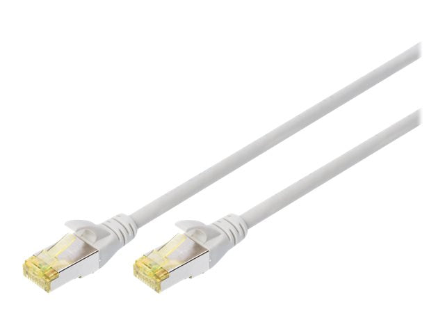 DIGITUS CAT 6A S-FTP Patchkabel Cu LSZH AWG 26/7 25 m Grau - Verpackung