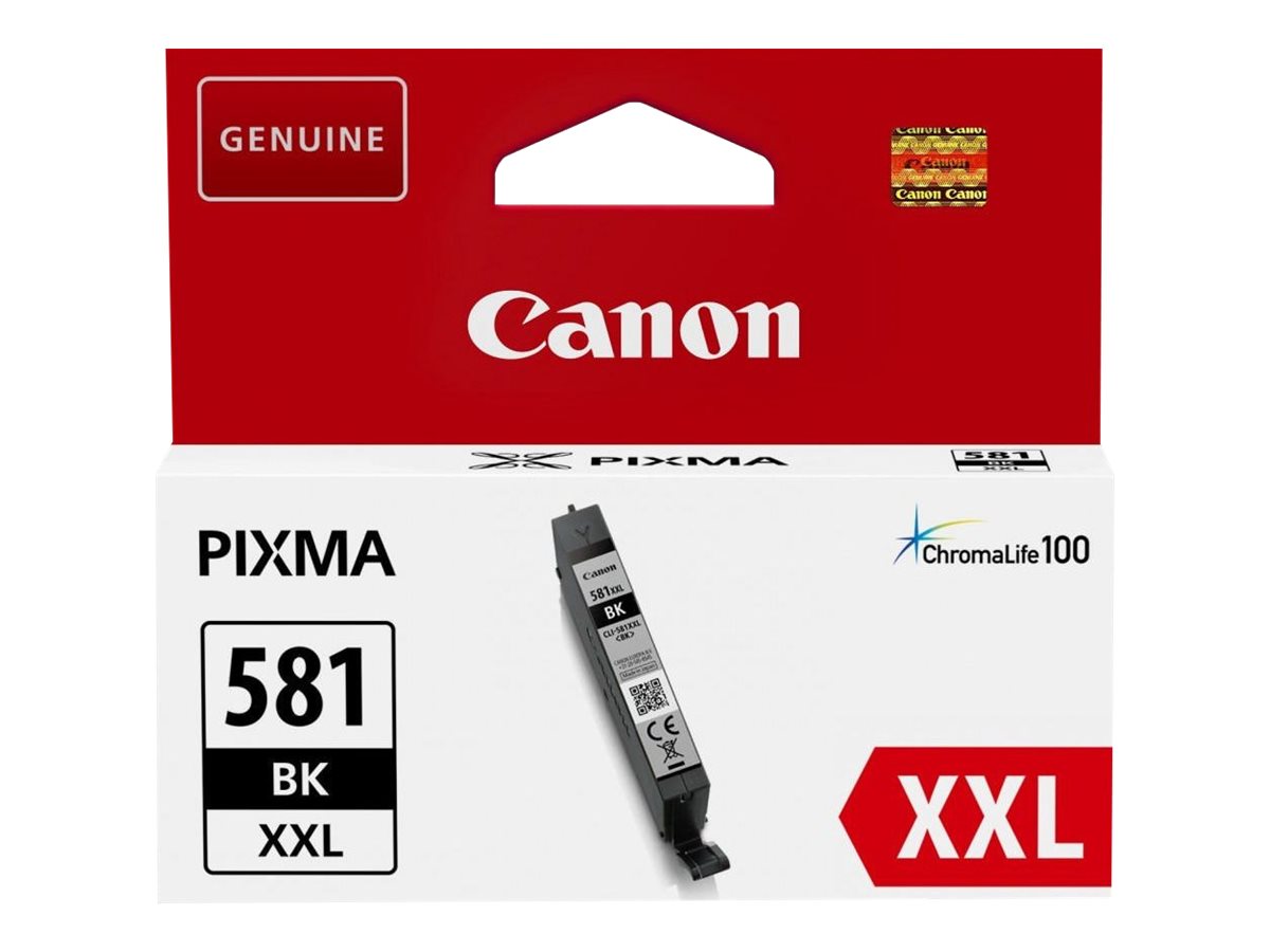 CANON 1LB INK CLI-581XXL BK Tintenbehälter Vorderansicht