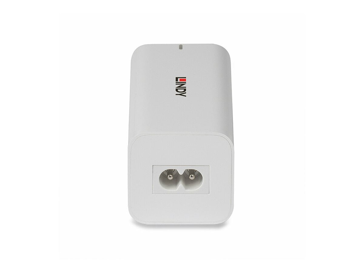 LINDY 100W 4-Port USB Desktop GaN Fast Charger Vorderansicht