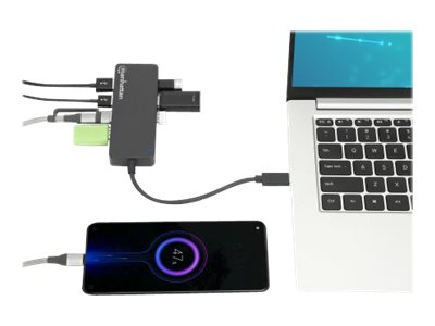 MANHATTAN 7-Port USB 3.2 Gen 1 Typ-C Hub Vorderansicht