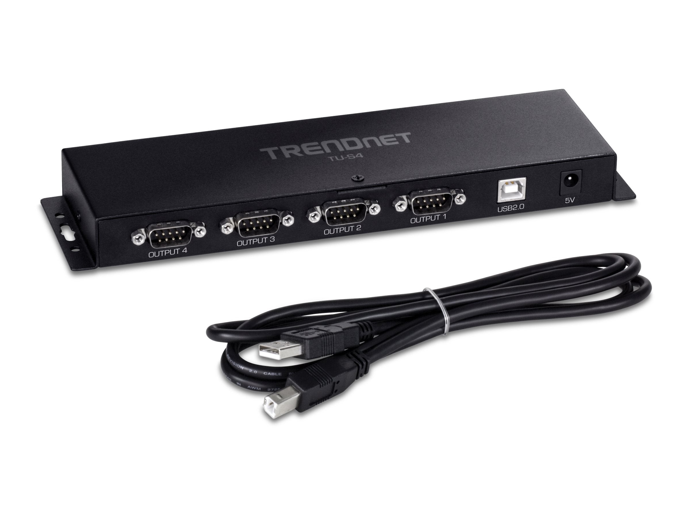 TRENDNET TU-S4 USB zu Seriell Adapter 4 Port RS232