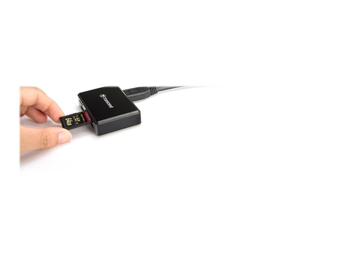 TRANSCEND All-in-1 UHS-II Multi Card Reader USB 3.1 Gen 1 - Detailansicht