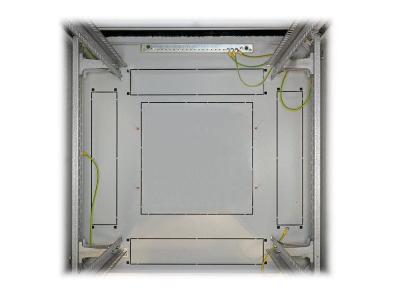 EFB 48,3cm 19Zoll Netzwerkschrank PRO SERIE 42HE Innenansicht