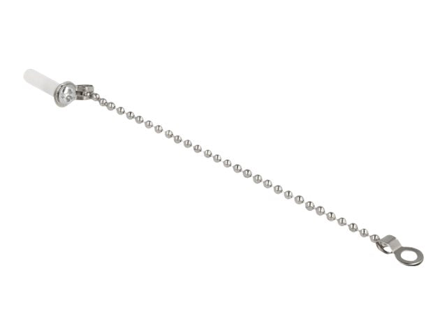 DELOCK LWL Staubschutzkappe mit Kette für LC Stecker - Vorderansicht