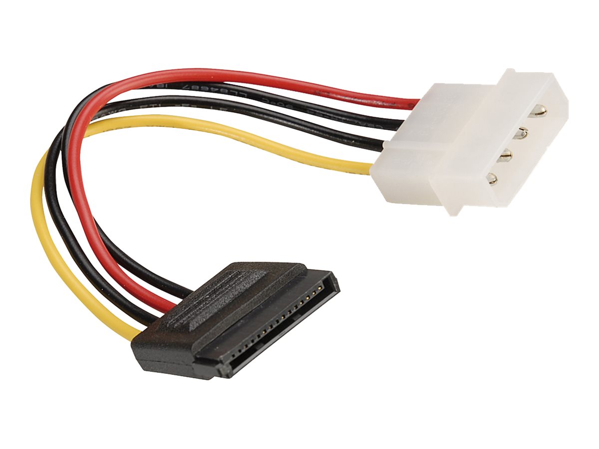 ROLINE Adapterkabel 4 pol. HDD / SATA 0,15m - Vorderansicht