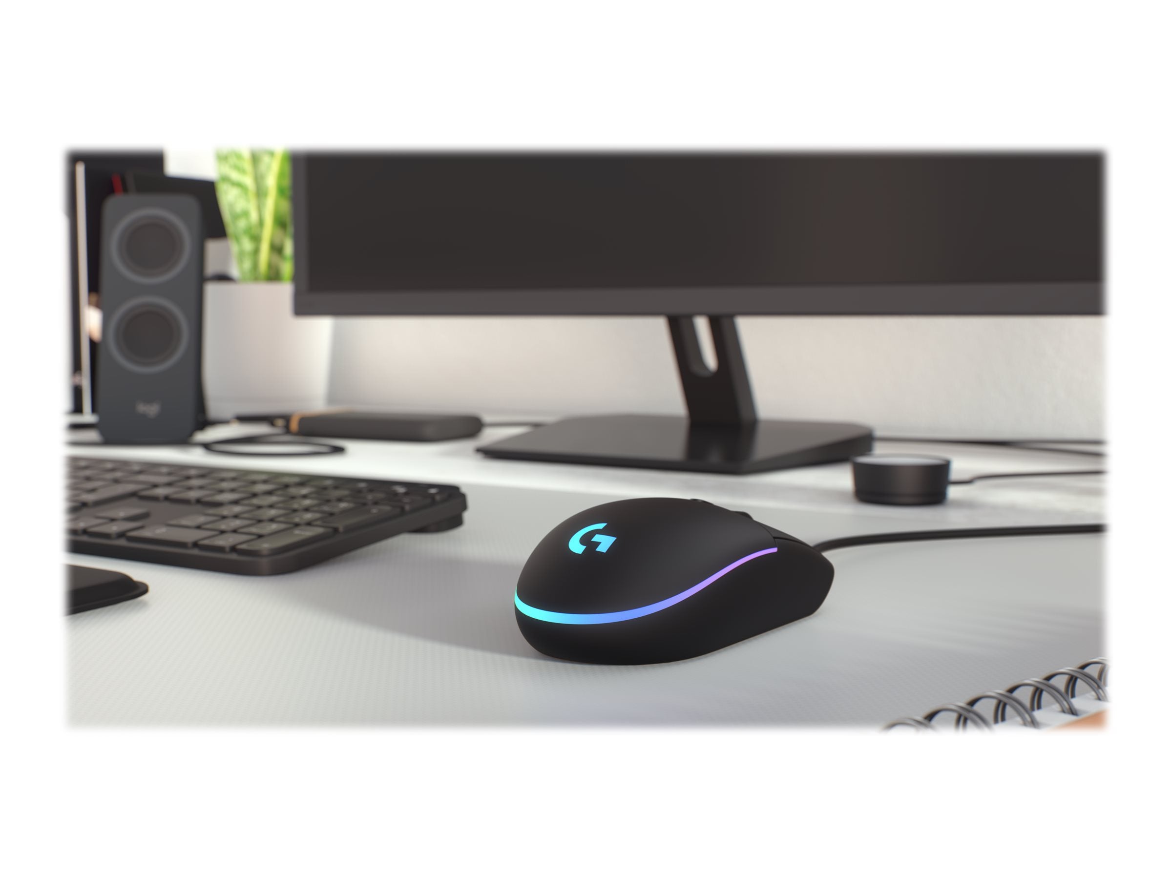 LOGITECH Gaming Mouse G203 LIGHTSYNC Maus Verpackung