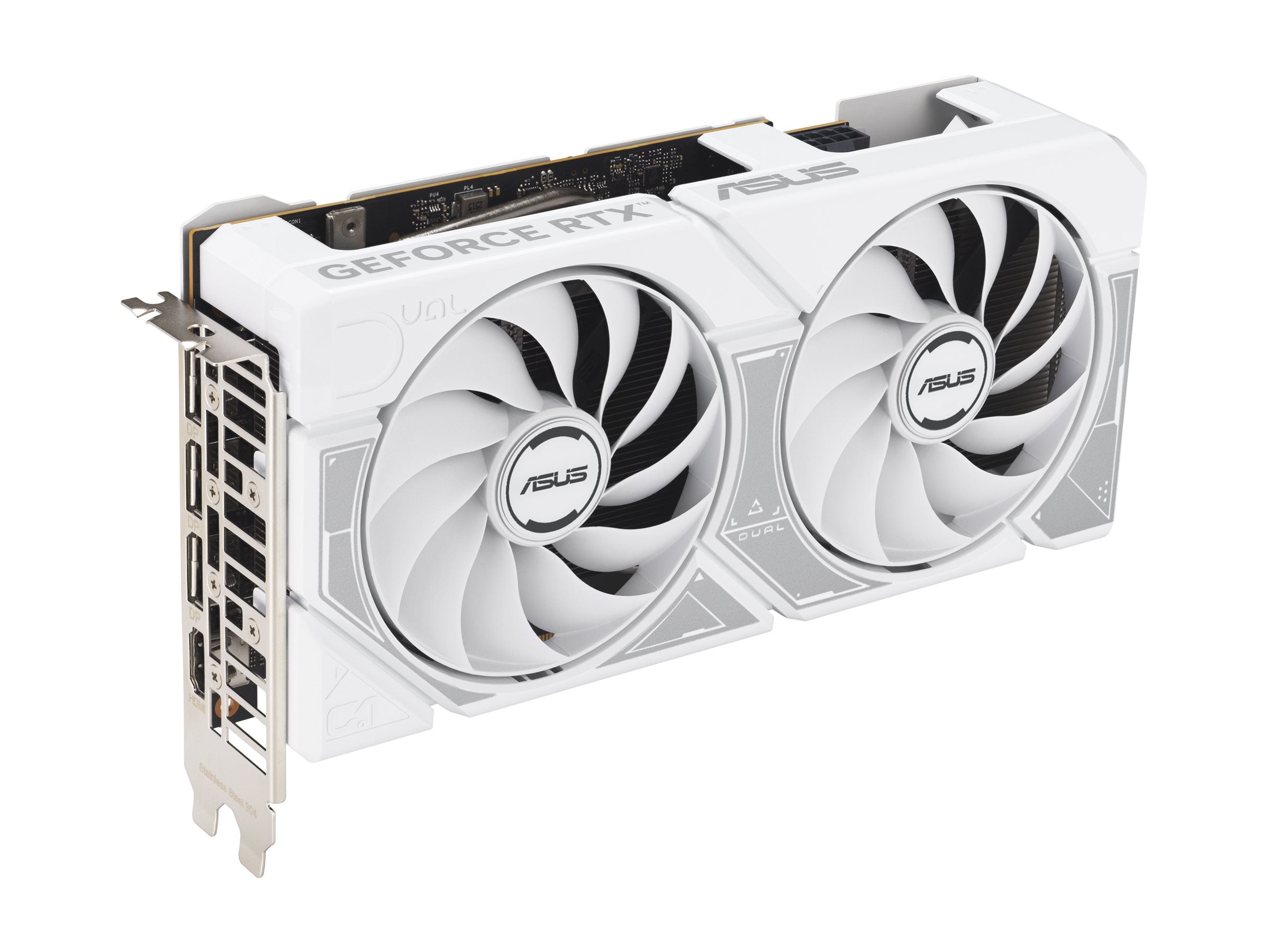 ASUS DUAL RTX 5060 OC 8GB GDDR7 3xDP 1xHDMI WHITE