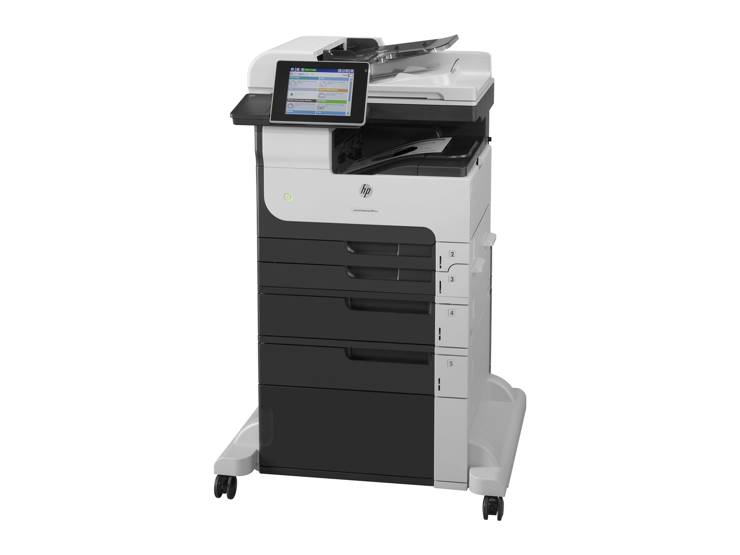 HP LaserJet Enterprise M725f MFP Seitenansicht