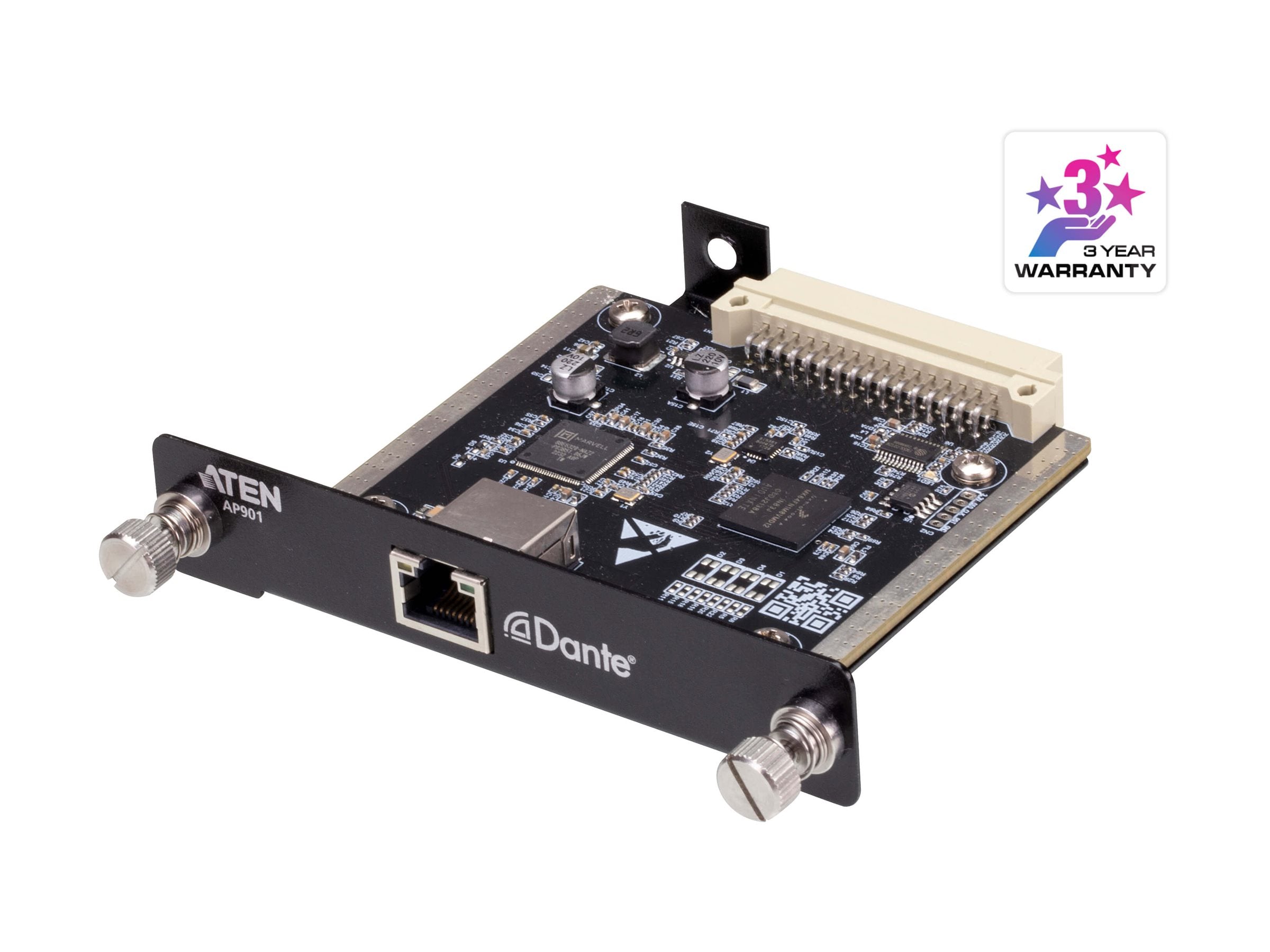 ATEN AP901 2-CH Dante Expansion Card Vorderansicht