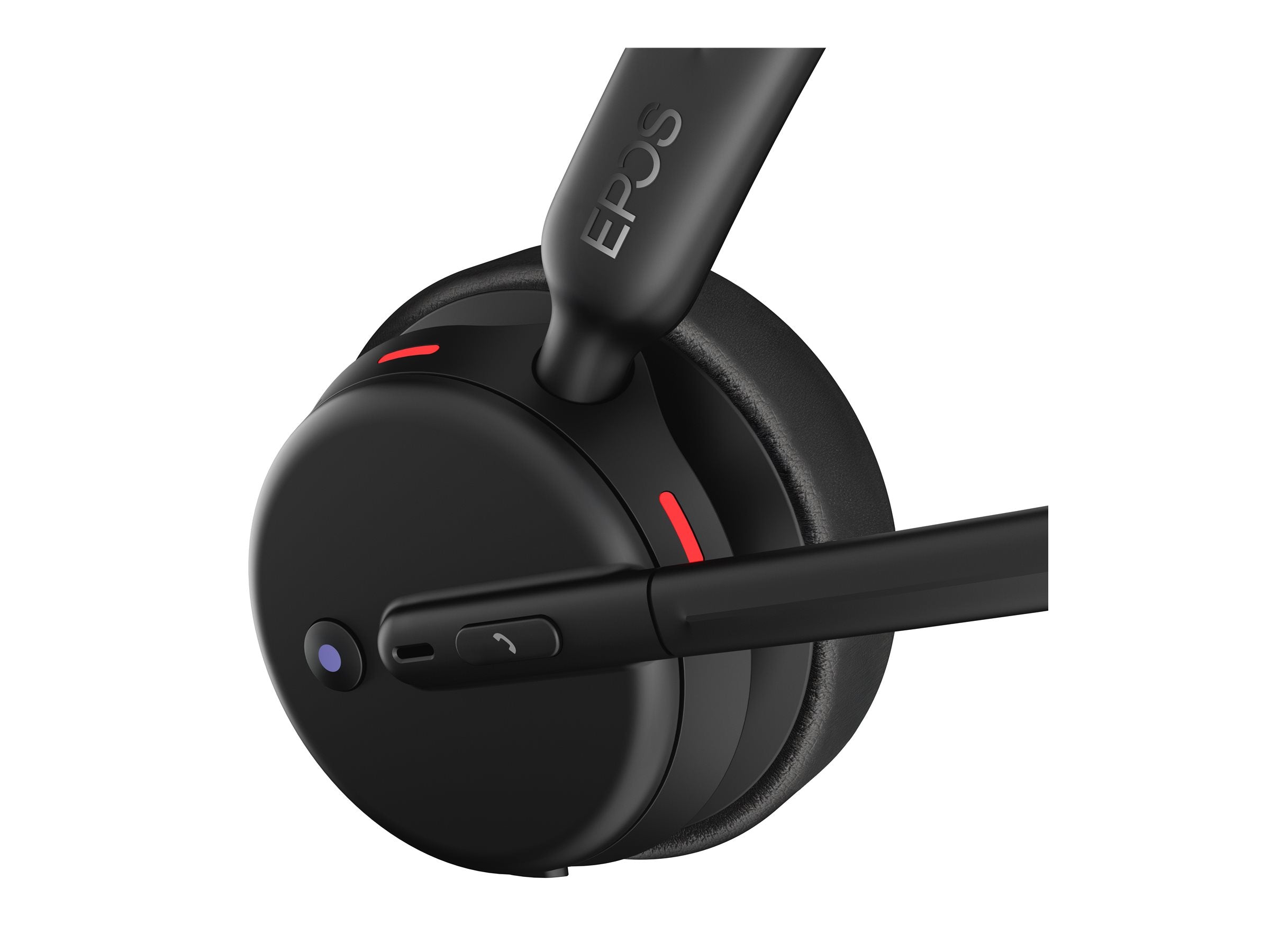 EPOS IMPACT 500 MS UC ANC WL USB-C+A On-ear Bluetooth Headset Detailansicht
