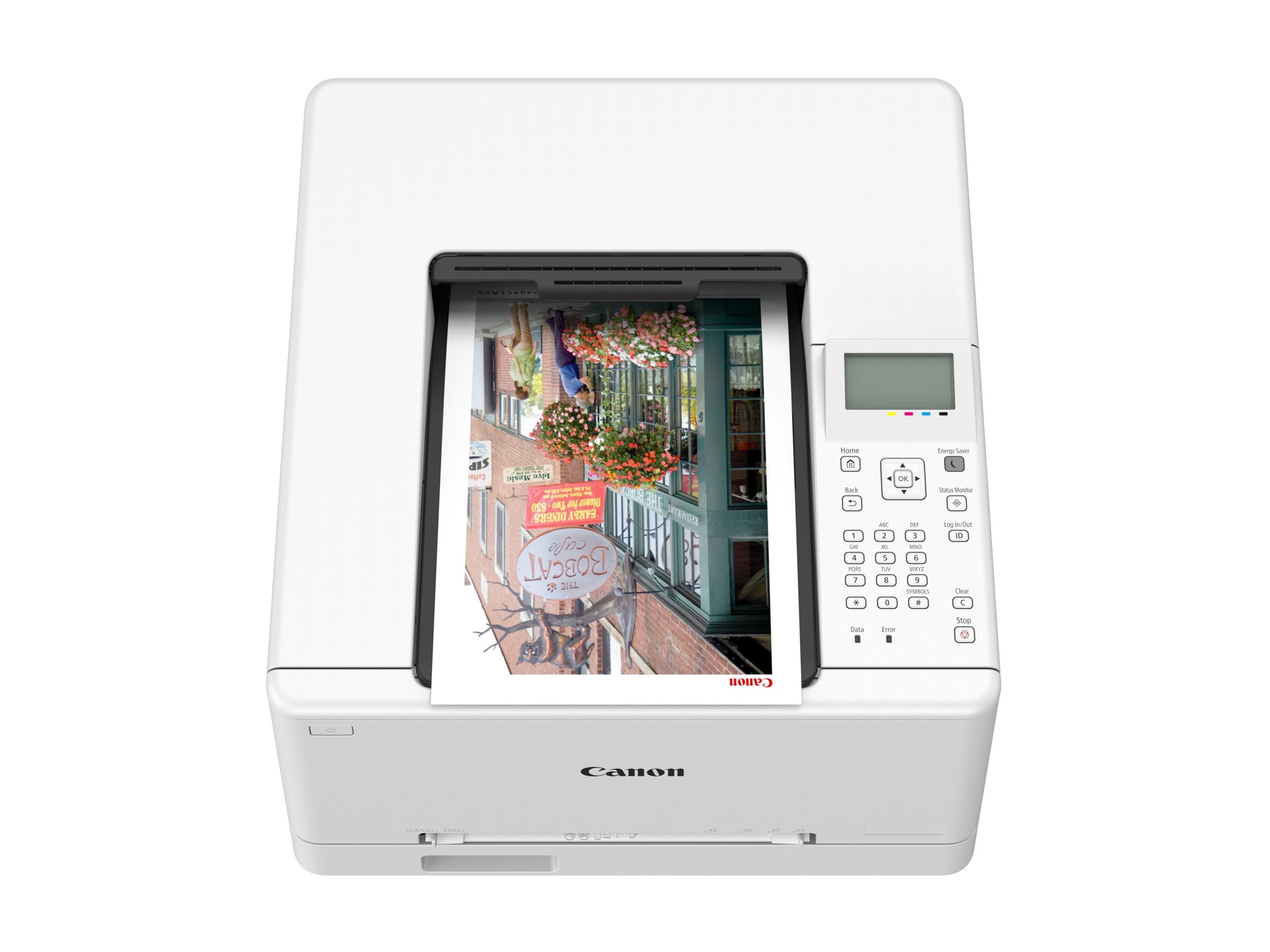 Seitenansicht des CANON LBP647Cdw Laser Singlefunction Printers