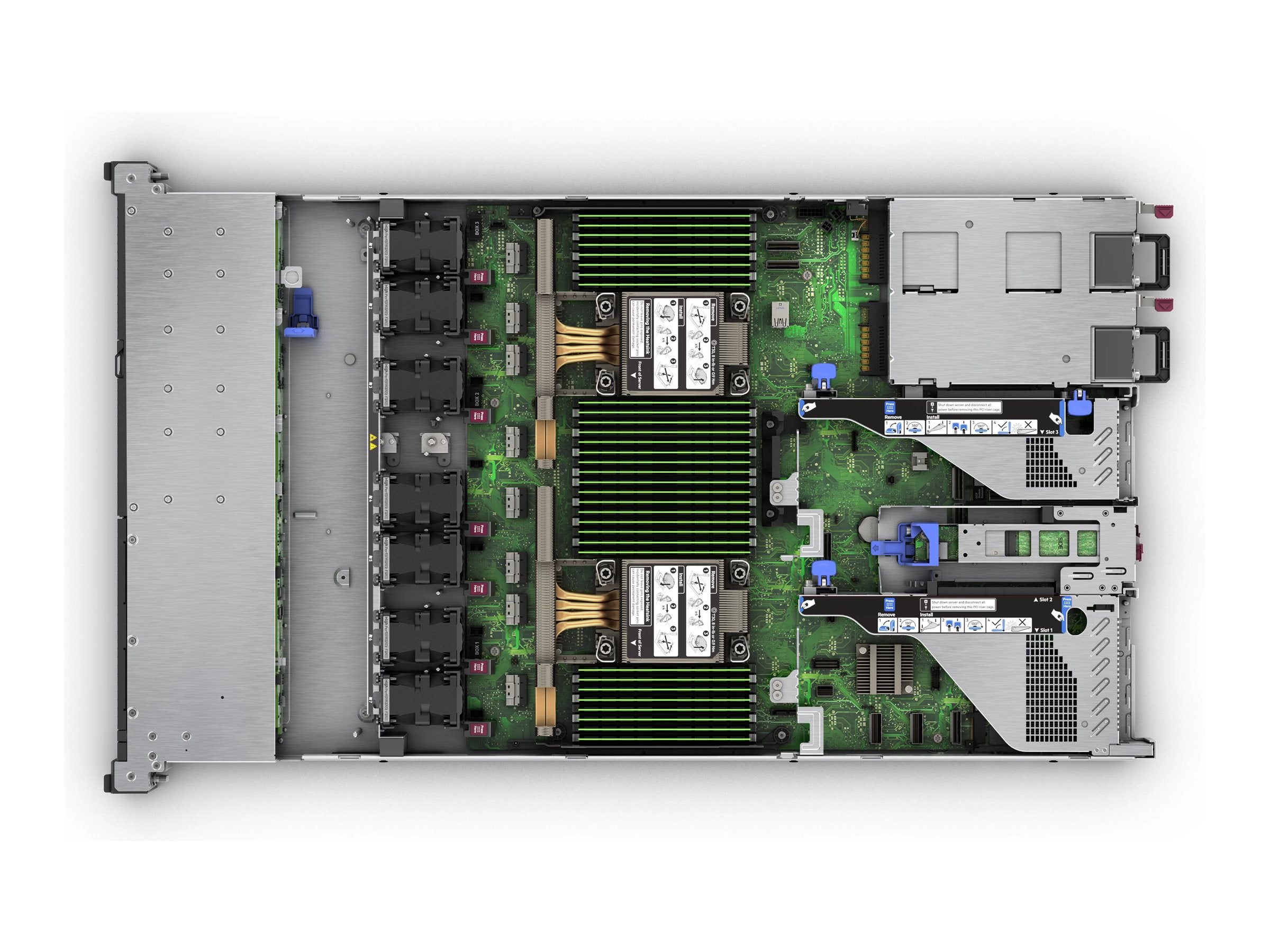 HPE ProLiant DL360 Gen11 1HE Xeon-S 4510 12-Core 2.4GHz 2x32GB-R 4xLFF Hot Plug 2x960GB SSD 2x800W Server