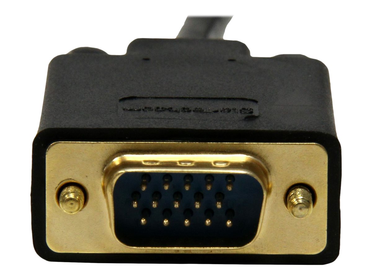 STARTECH.COM 3m Mini DisplayPort auf VGA Kabel - Anschlussansicht