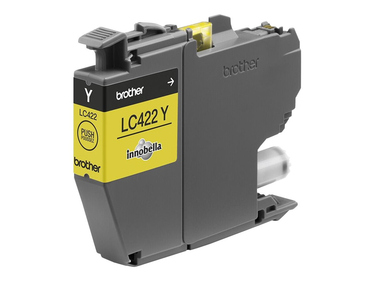 BROTHER LC422Y Tintenpatrone Vorderansicht