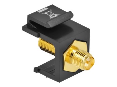 DELOCK Keystone Modul RP-SMA Buchse Vorderansicht