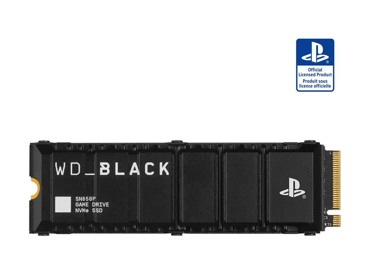 WD Black SN850P NVMe SSD für PS5 - Detailansicht