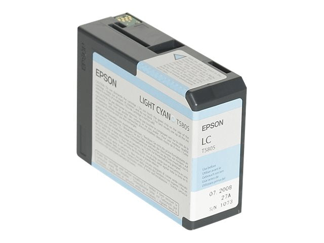 EPSON T5805 Tinte hell cyan Verpackung