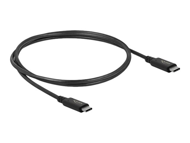 DELOCK USB4 40 Gbps Kabel koaxial 0,8m Verpackung