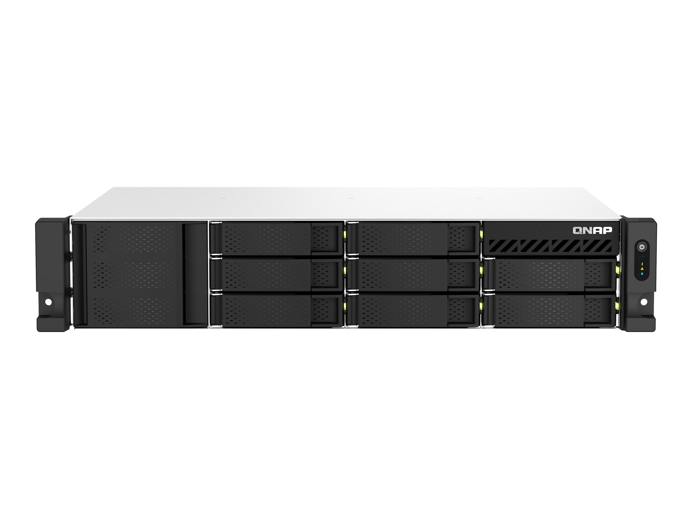 QNAP TS-864eU-RP-8G NAS-Server Vorderansicht