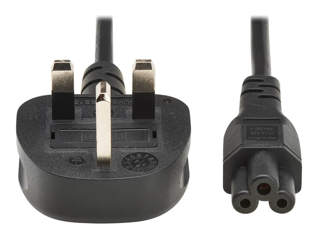 EATON TRIPPLITE Stromkabel BS 1363 zu IEC 60320 C5 1,83m - Vorderansicht