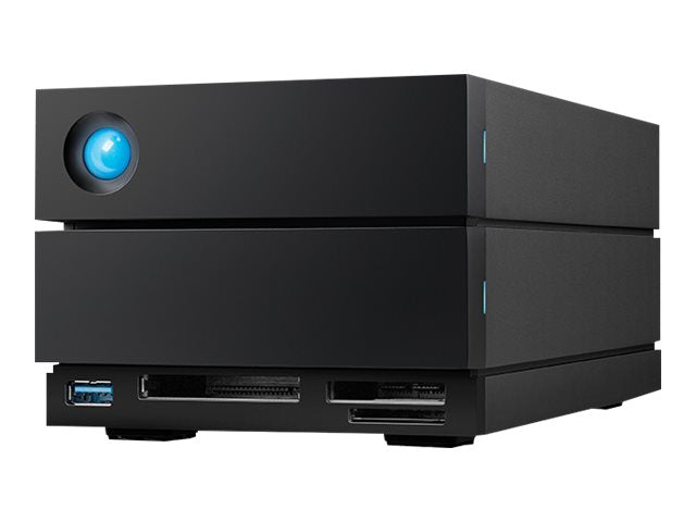 LACIE 16TB 2big Dock Thunderbolt 3 USB 3.2 - Vorderansicht