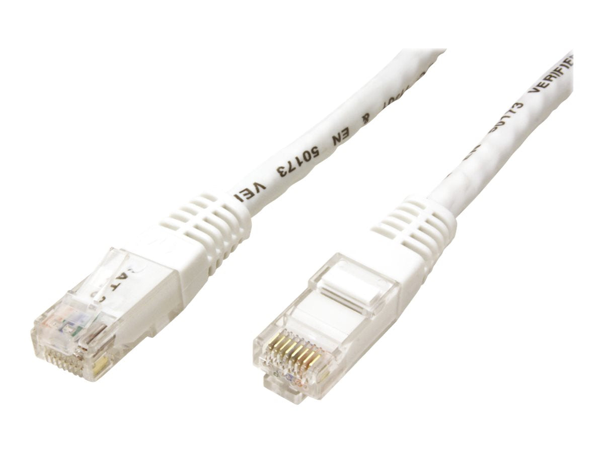 VALUE Patchkabel Kat.6 Class E UTP weiss 2m - Vorderansicht