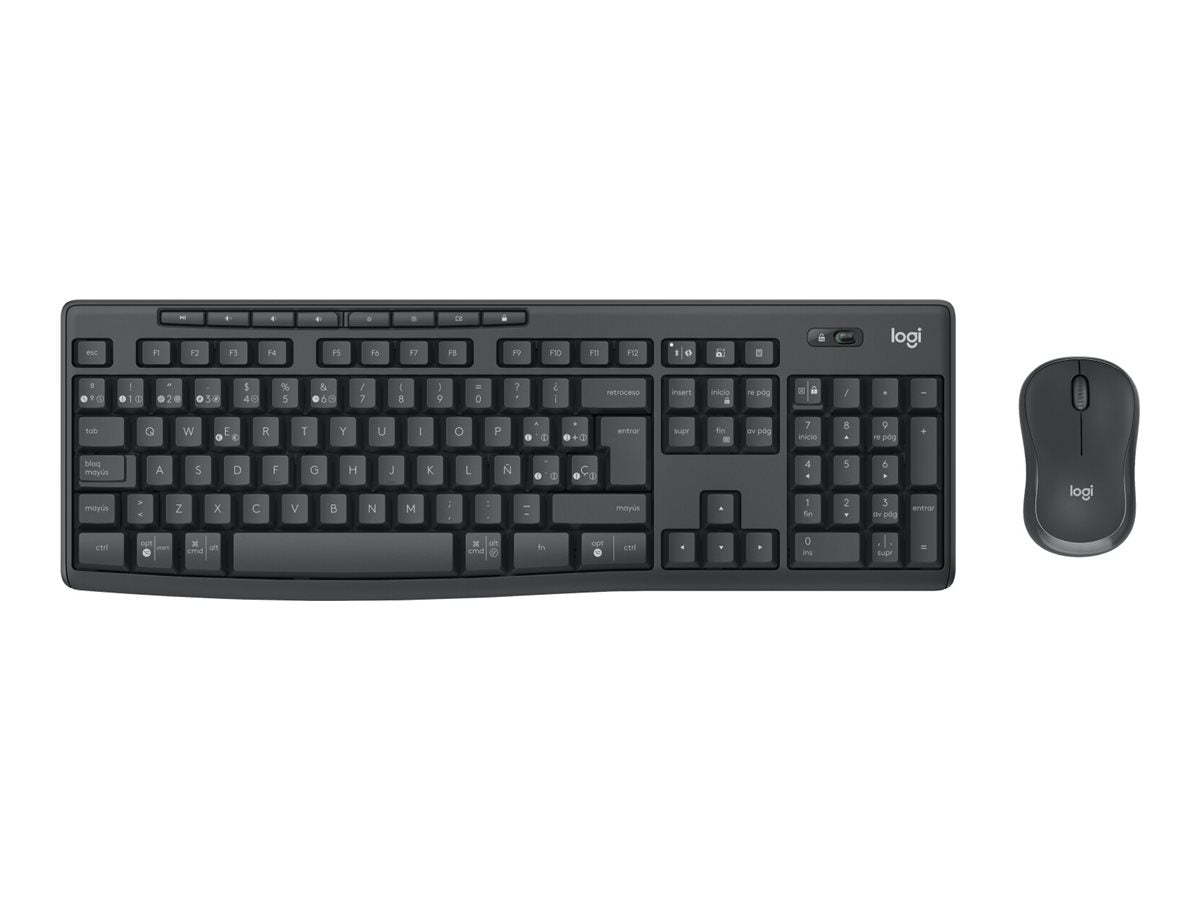 LOGITECH MK370 Combo for Business - GRAPHITE - Vorderansicht