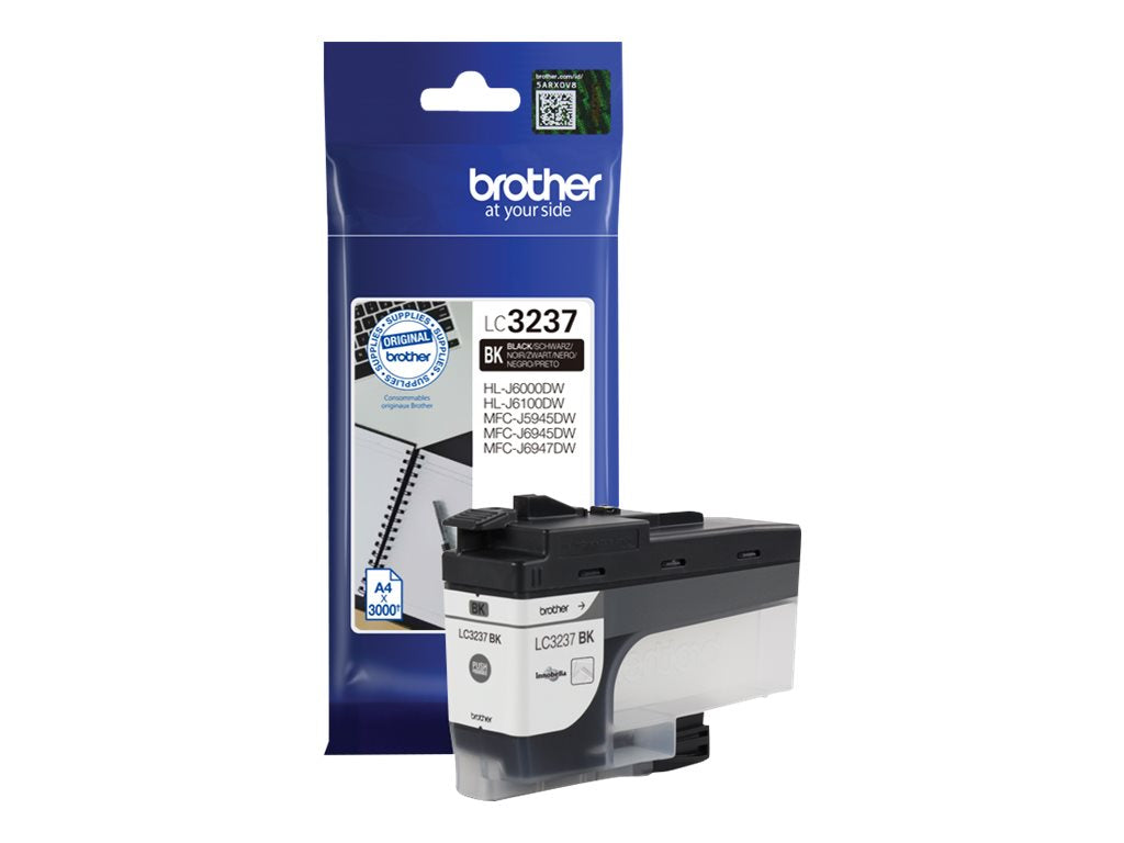 BROTHER LC-3237BK Tintenpatrone Schwarz Verpackung