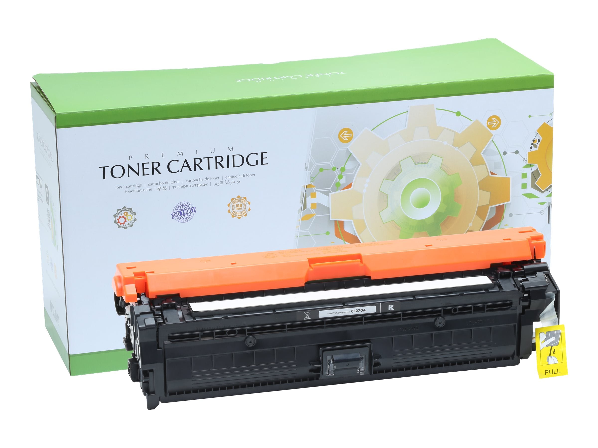 STATIC Toner cartridge HP CE270A/CE340A/CE740A Vorderansicht