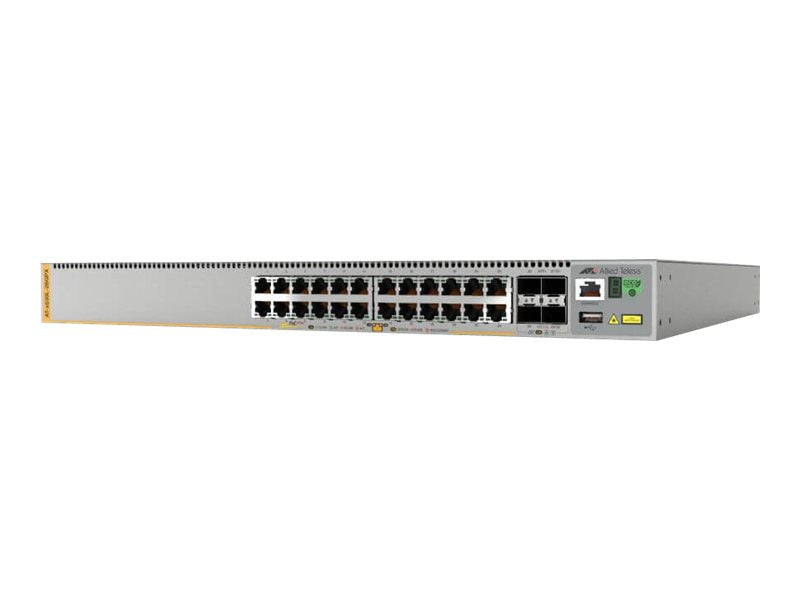 ALLIED TELESIS L3 Stackable Switch AT-X530L-28GPX-50 Rückansicht