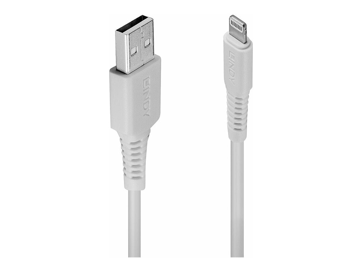 LINDY 1m USB an Lightning Kabel Vorderansicht