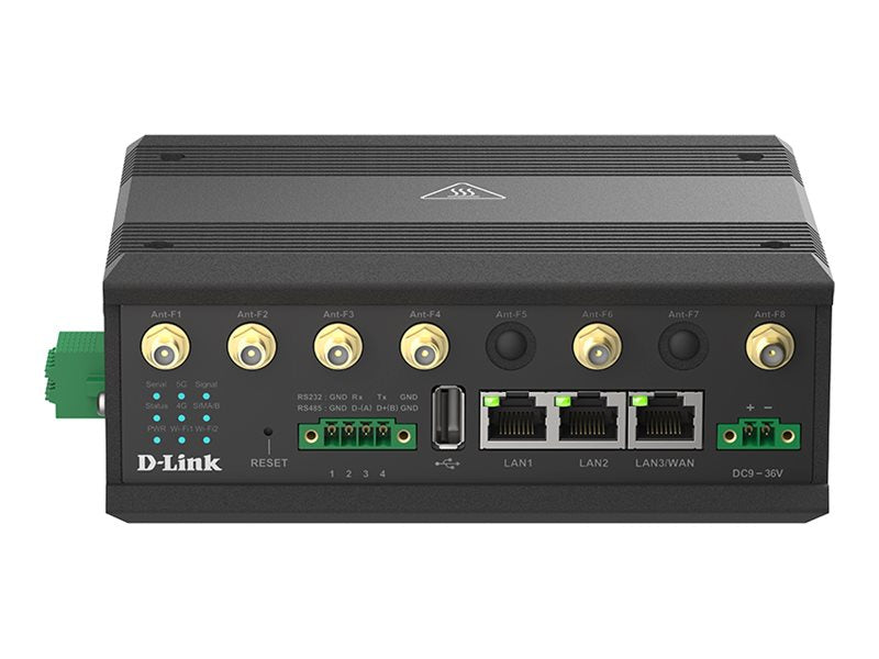 D-LINK DOM-550-GSO 5G IIoT Gateway Vorderansicht