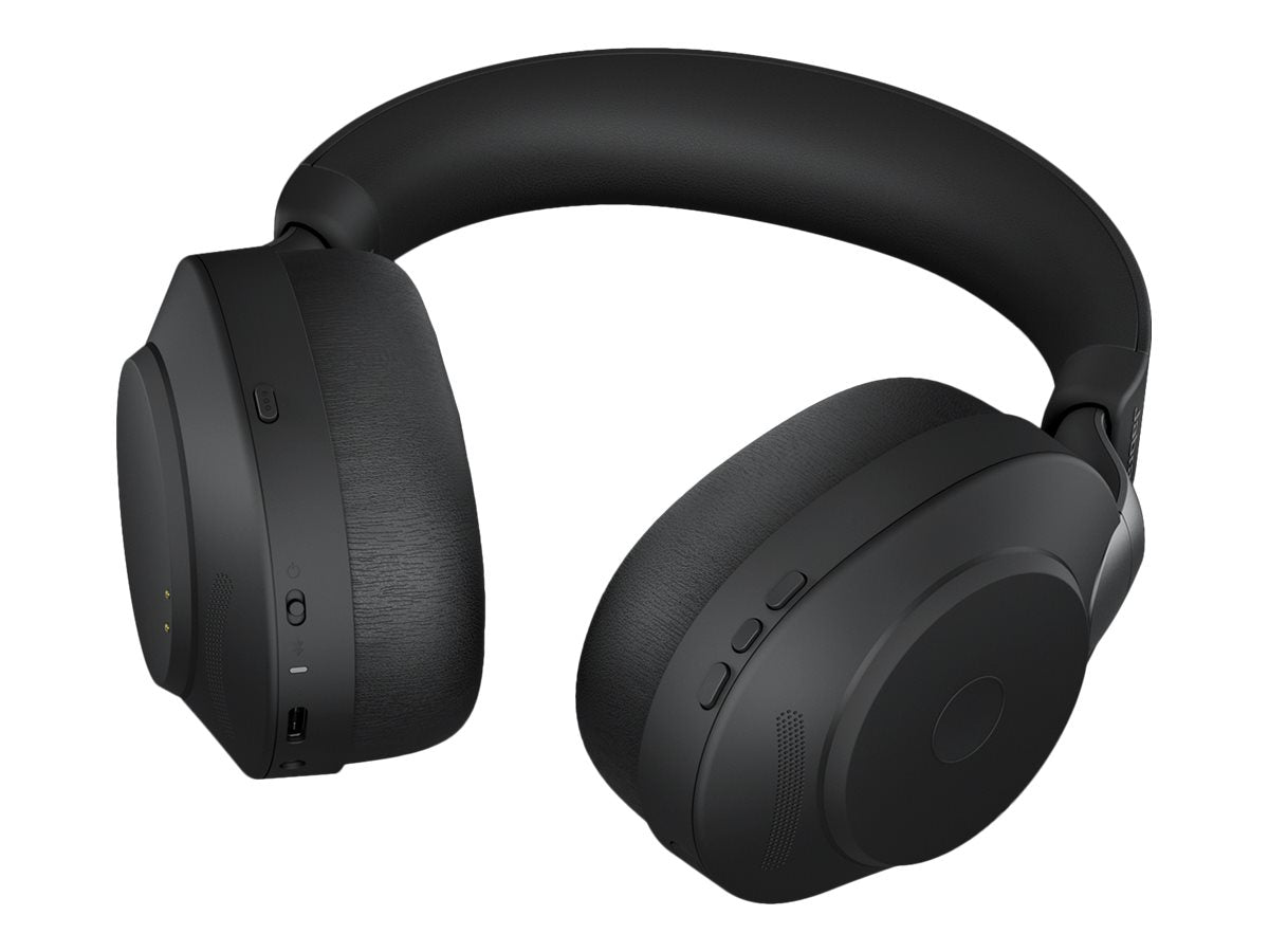 Jabra Evolve2 85 Link380/390a UC Stereo Black - Vorderansicht