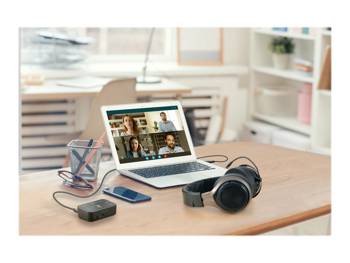 KENSINGTON 3-in-1 Pro Audio Headset Switch Verpackung