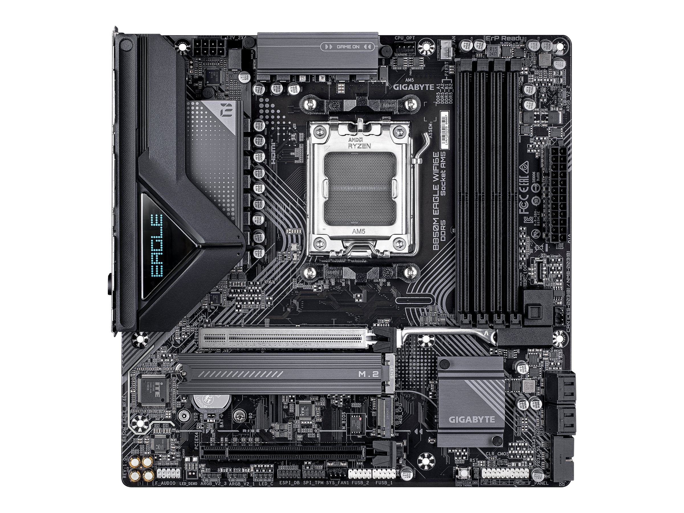 GIGABYTE B850M EAGLE WIFI6E Motherboard Vorderansicht