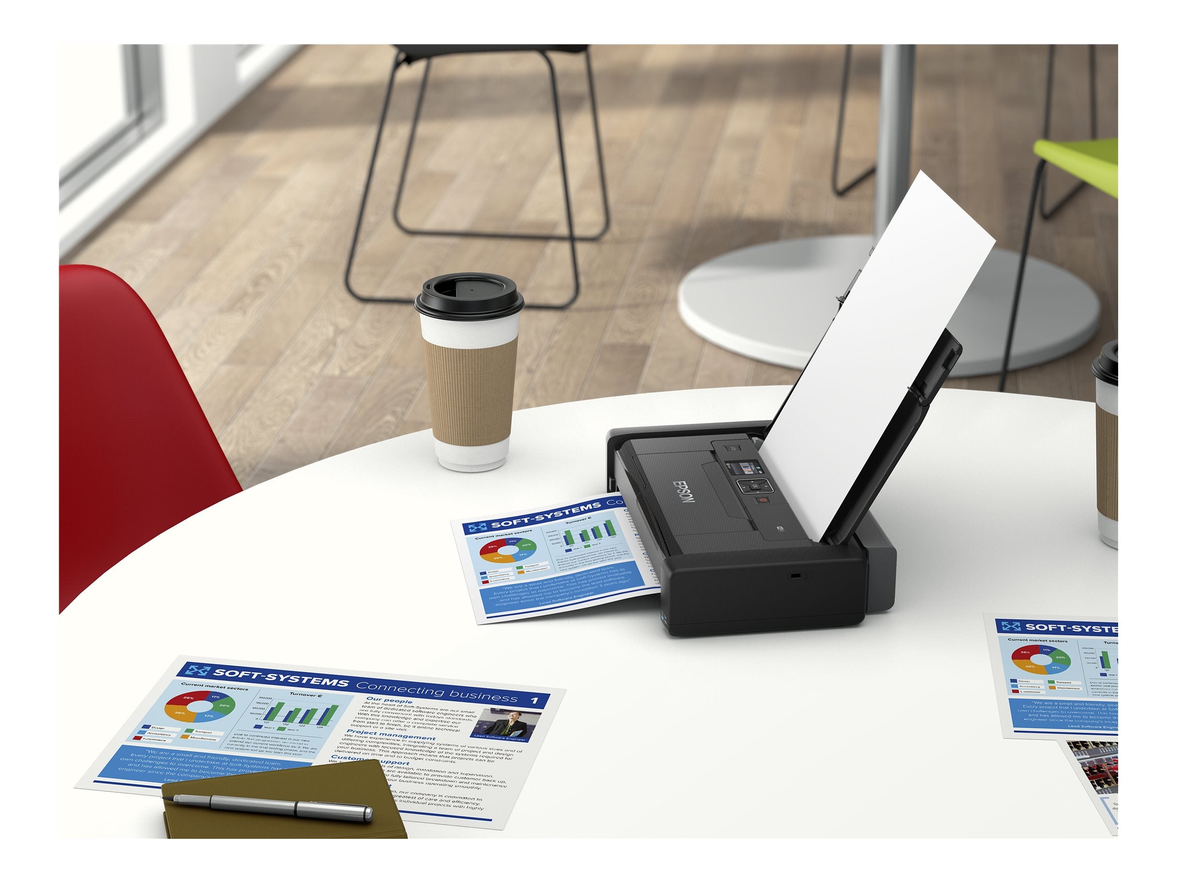 EPSON Workforce WF-110W MobilePrinter A4 Detailansicht
