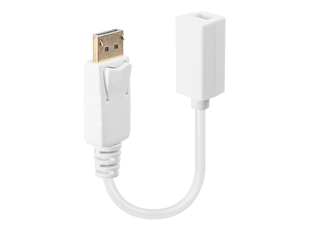 LINDY DisplayPort DP(M) Mini-DP(F) Adapterkabel Vorderansicht