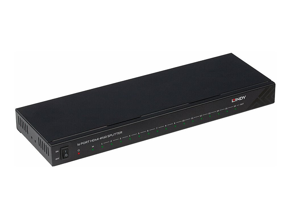 LINDY 16 Port HDMI 4K60 Splitter Detailansicht