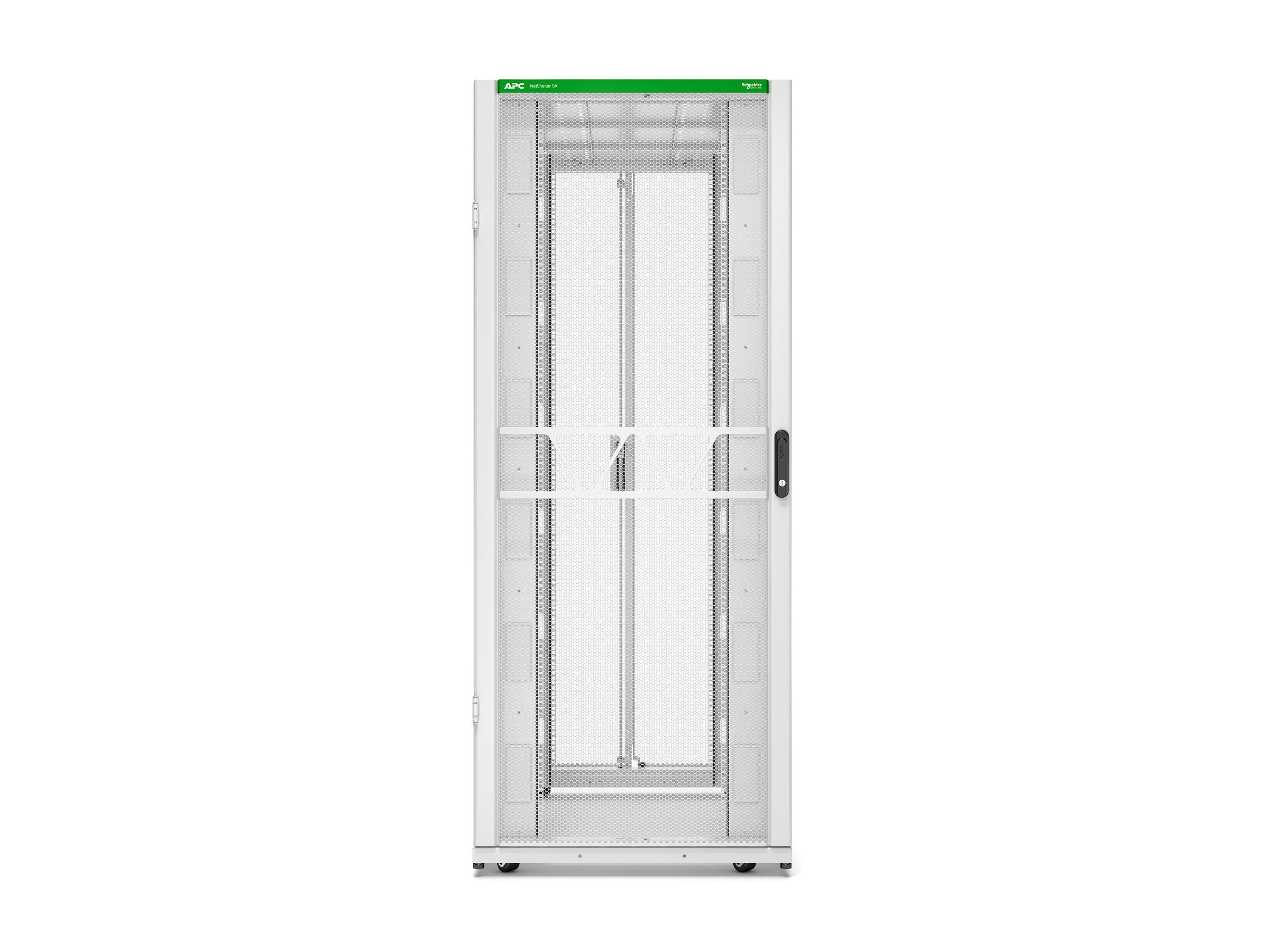 APC NetShelter SX Gen 2 Rack cabinet 1991H x 800W x 1200D mm with sides floor-standing white 42U 19 TAA Compliant