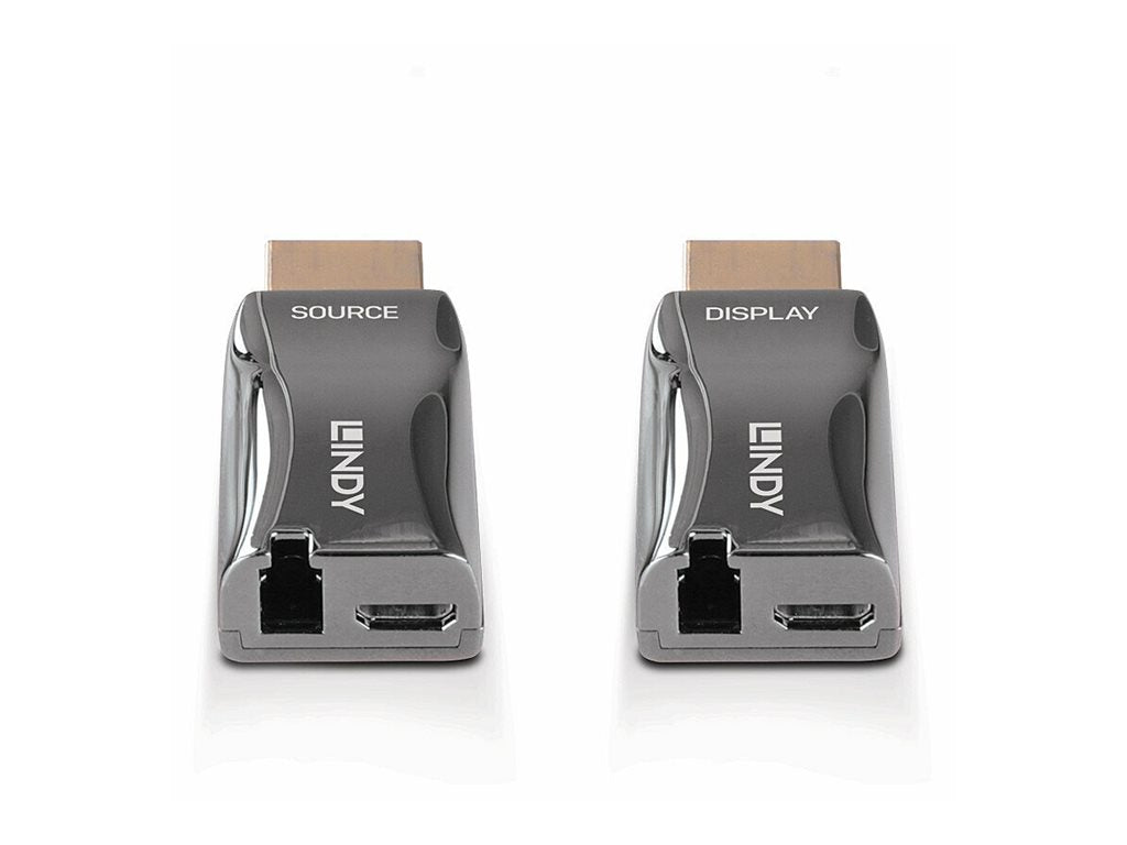 LINDY 300m Fibre Optic HDMI 4K60 Extender - Anschlussmöglichkeiten