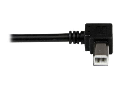 STARTECH.COM 2m USB 2.0 A to Left Angle B Cable - Detailansicht